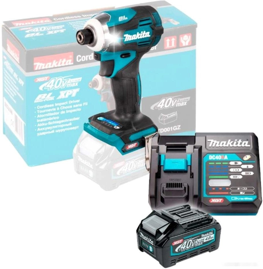 Винтоверт Makita TD001GZ (с 1-м АКБ)