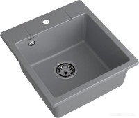 Кухонная мойка GranFest QUARZ GF-UR-245 (темно-серый)