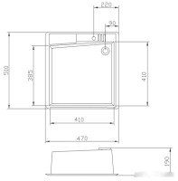Кухонная мойка Акватон Парма (терракотовый)