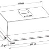 Вытяжка Backer Backer TH 60L-2F100-WG