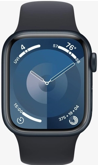 Умные часы Apple Watch Series 9 41 мм (темная ночь, браслет 7)