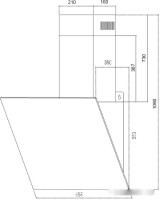 Вытяжка Schtoff Carina 50 (белый)