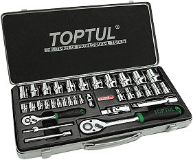 Набор торцевых головок Toptul GCAD3402 34 предмета