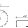 Умывальник Ceramica Nova Element CN5027