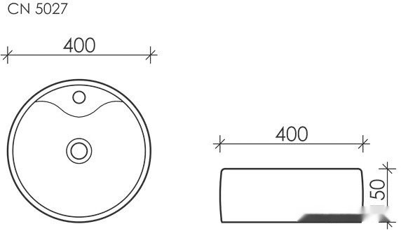 Умывальник Ceramica Nova Element CN5027