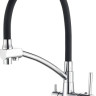 Смеситель Ledeme L4855-2 (хром/черный)