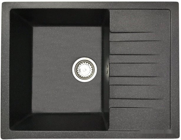 Кухонная мойка БелЭворс Vega L + смеситель W4998-4 + дозатор L405-1 (черный/сатин)