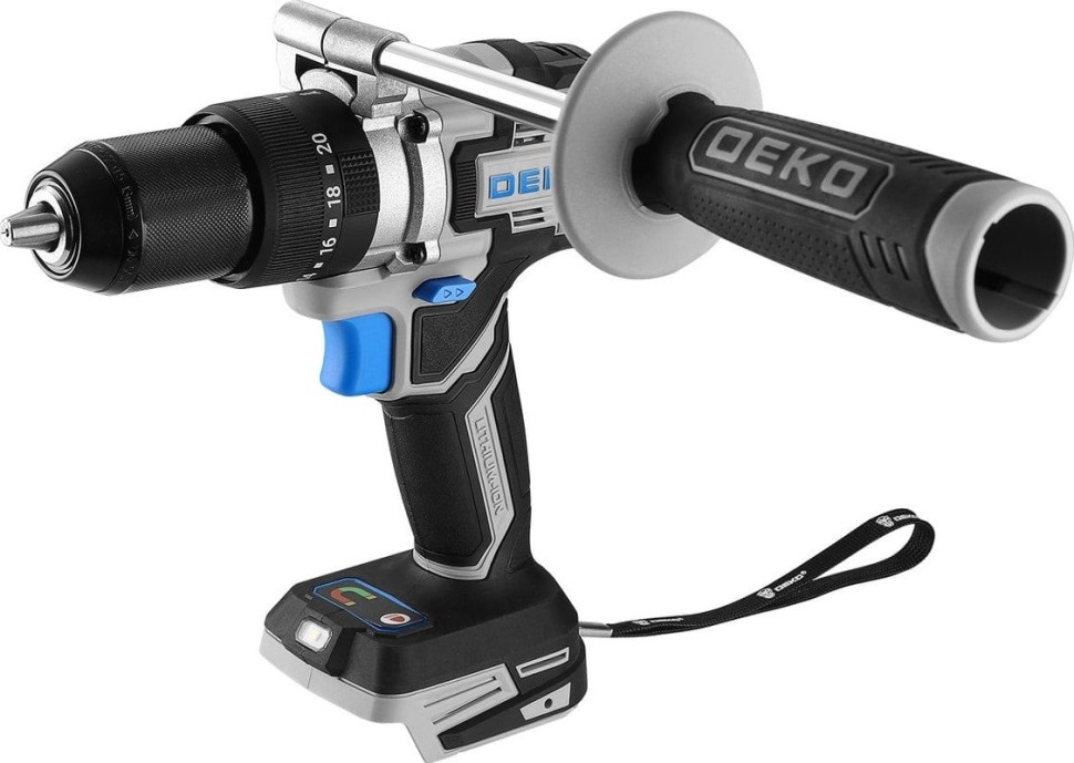 Ударная дрель-шуруповерт Deko DKCID20 PRO 063-4457 (без АКБ)