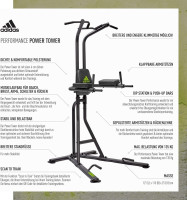 Турник с брусьями Adidas ADBE-10229