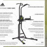 Турник с брусьями Adidas ADBE-10229