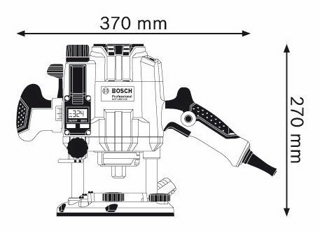 Фрезер Bosch GOF 1250 LCE