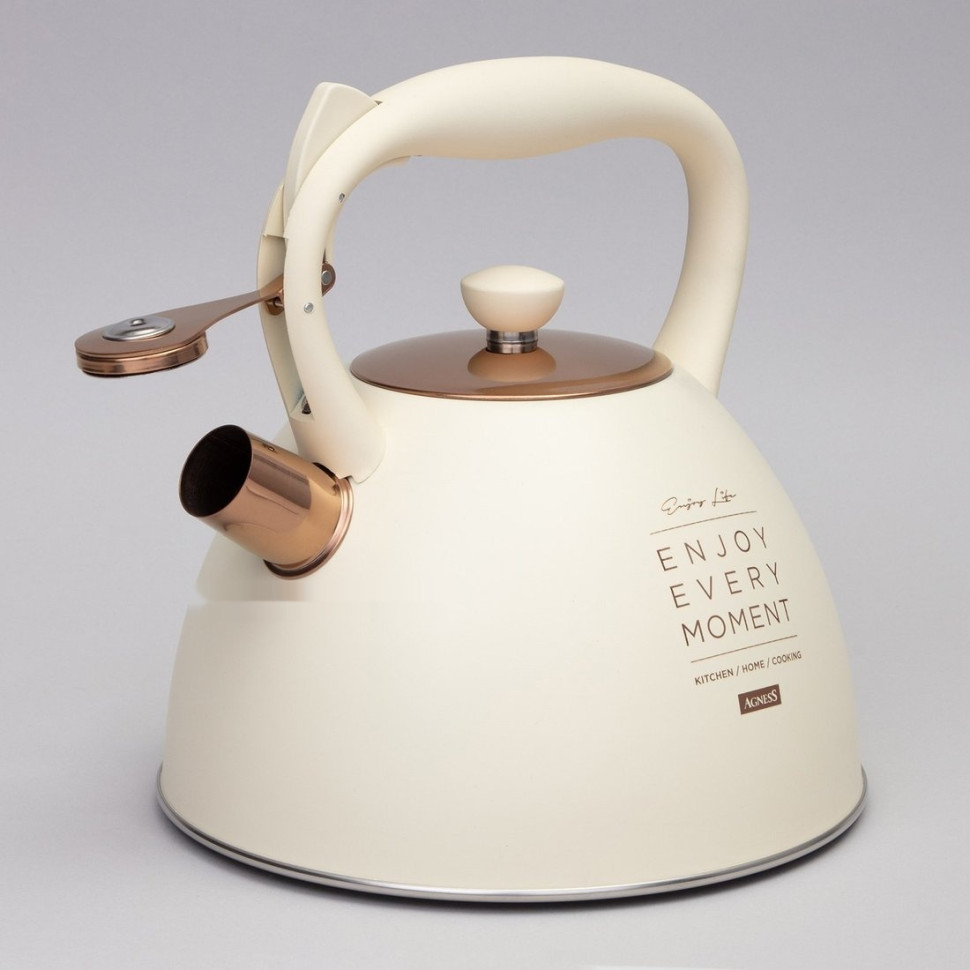 Чайник со свистком Agness 914-155