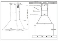 Вытяжка Korting KHC 6648 RGN