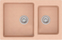 Кухонная мойка Polygran F-15 (бежевый)