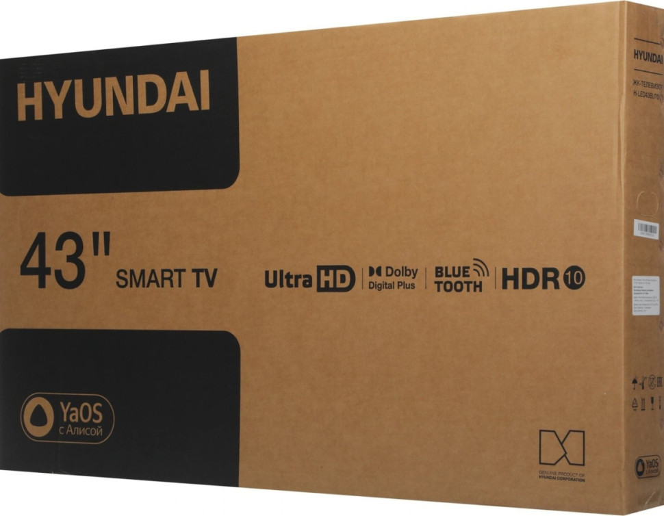 Телевизор Hyundai H-LED43BU7012