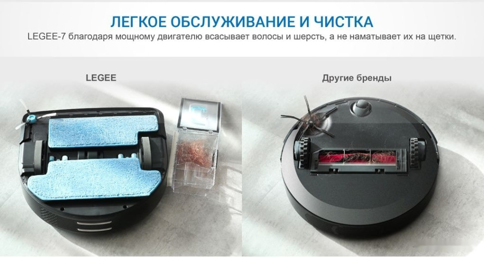 Робот-пылесос Hobot Legee-7