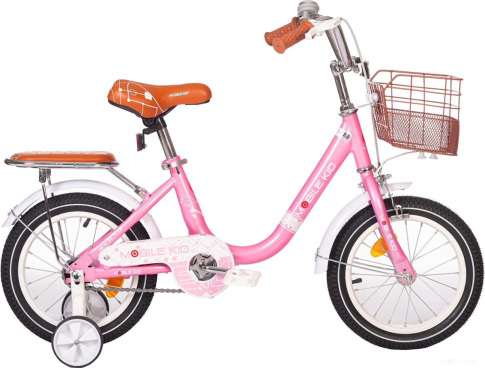 Детский велосипед Mobile Kid Genta 14 (розовый)