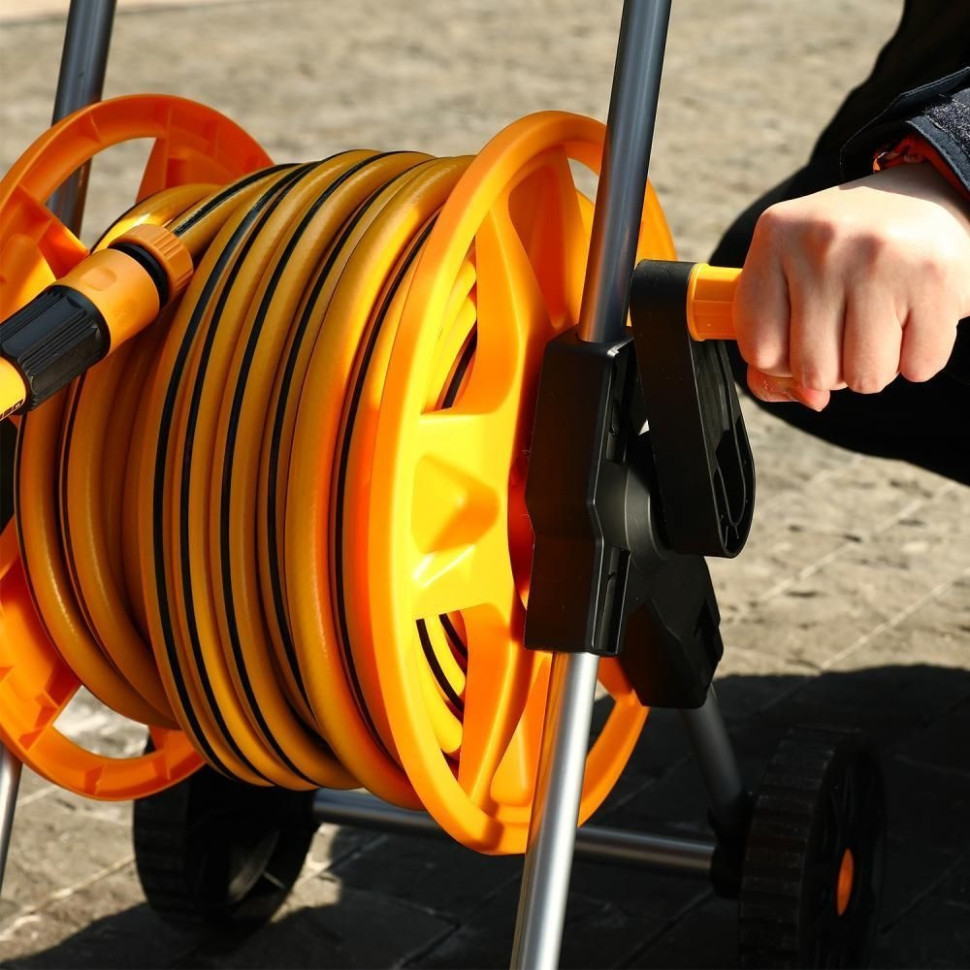 Тележка со шлангом Deko DKI025 065-0463 (1/2", 25 м)
