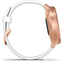 Гибридные умные часы Garmin Vivomove Style (розовое золото/белый)