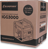 Генератор Champion IGG3000