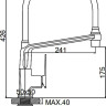 Смеситель Ledeme L4078-2