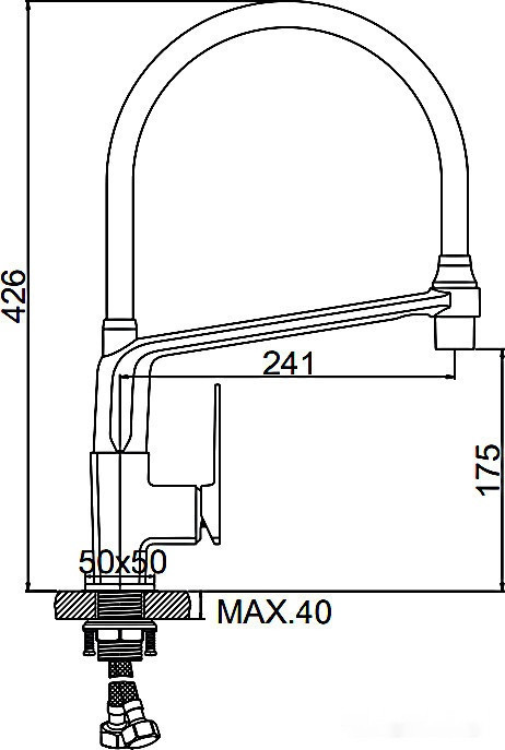 Смеситель Ledeme L4078-2