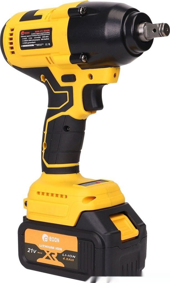 Гайковерт Edon Protech AW-21/600BL (с 2-мя АКБ, кейс)