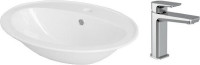 Умывальник Cersanit Calla 54 S-UM-Cl/1-w + 63063