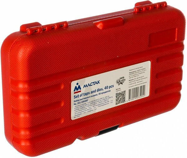 Набор плашек и метчиков Мастак 351-00040C