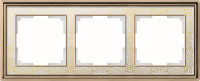 Рамка Werkel Palacio Gracia WL77-Frame-03 (Золотой-Белый)