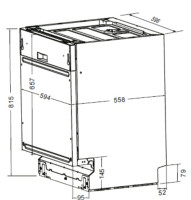 Посудомоечная машина Kuppersberg GS 6057