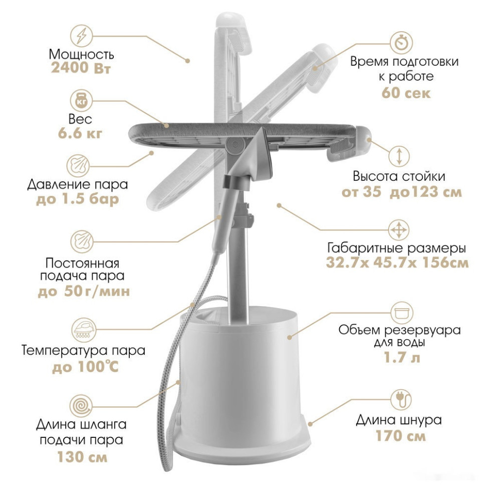 Отпариватель VLK Rimmini 7800