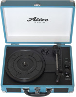 Виниловый проигрыватель Alive audio Glam Aqua