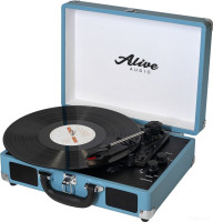 Виниловый проигрыватель Alive audio Glam Aqua