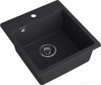 Кухонная мойка GranFest QUARZ GF-UR-245 (черный)