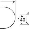 Умывальник BelBagno BB1084