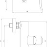 Смеситель Deante Werbena BCW 040M
