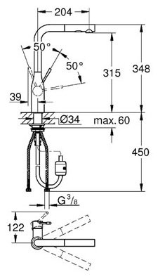 Смеситель Grohe Essence 30270000