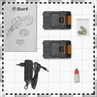 Аккумуляторная пила BORT BKS-216-Li 93418279 (с 2-мя АКБ, кейс)