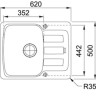 Кухонная мойка Franke AZG 611-62 сахара