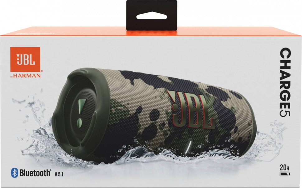 Портативная акустика JBL Charge 5 (камуфляж)