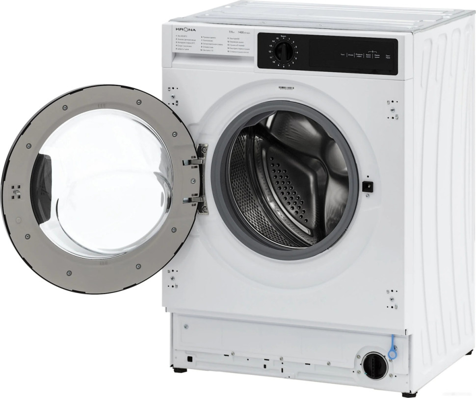 Стиральная машина Krona Darre 1400 7/5K White Стиральная машина Krona Darre 1400 7/5K White