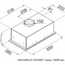 Вытяжка Maunfeld Crosby Hardy 1000Push (черный)