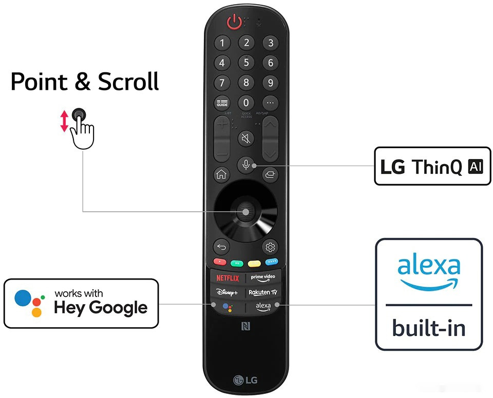 Телевизор LG C2 OLED55C24LA