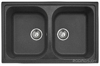Кухонная мойка GranFest GF-S780K (черный)