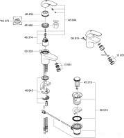 Смеситель Grohe Euroeco 32734000