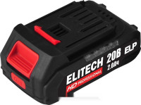 Дрель-шуруповерт Elitech ДА 20БЛ2 E2201.045.01 (с 2-мя АКБ, кейс)