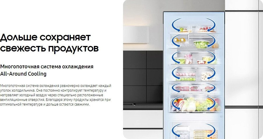 Холодильник Samsung RB53DG703ES9WT