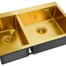 Кухонная мойка Zorg PVD SZR 78-2-51 R BRONZE