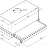 Вытяжка Ciarko SL-S T 60 Glass Black